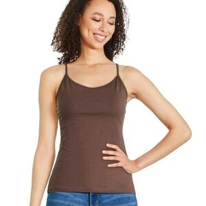 George Spaghetti Strap Tank NWT